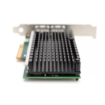 DIGITUS Ethernet server adapter – 10 Gbit/s Dual-Port PCIe X8, Intel X540 BT2