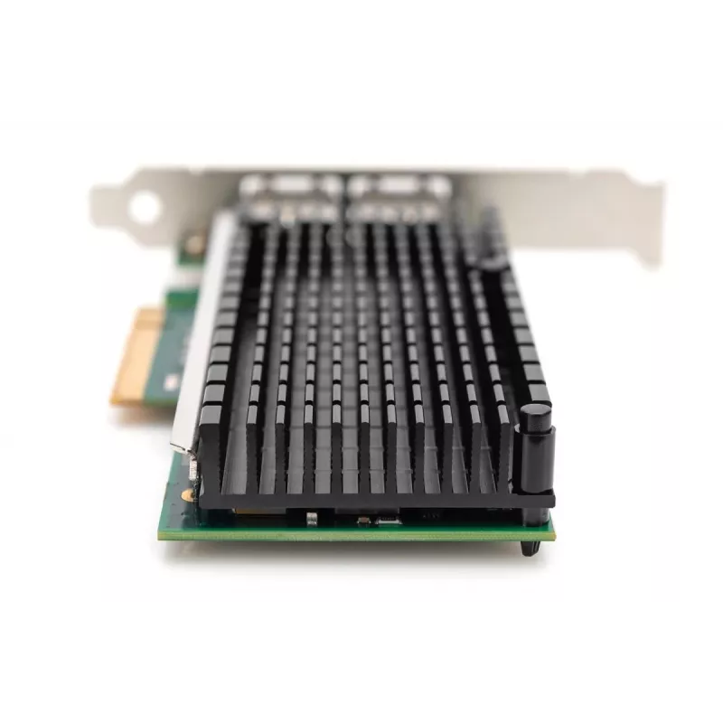 DIGITUS Ethernet server adapter – 10 Gbit/s Dual-Port PCIe X8, Intel X540 BT2
