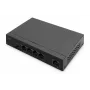 DIGITUS PoE switch 4+1 θυρών Ethernet unmanaged 4 θύρες PoE,
