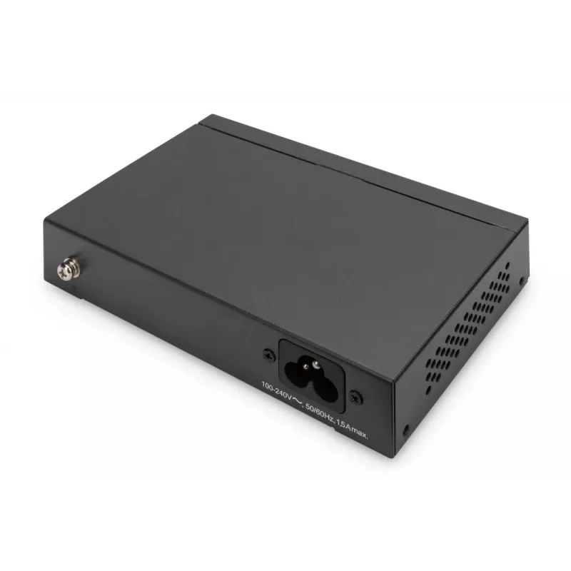 DIGITUS PoE switch 4+1 θυρών Ethernet unmanaged 4 θύρες PoE,