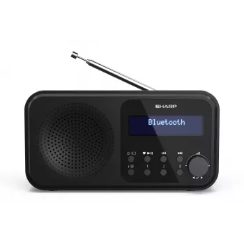 Sharp DR-P420(BK) Tokyo φορητό ψηφιακό ραδιόφωνο, φορητό, ψηφιακό, DAB, DAB+, FM, Auto-Scan, Auto-Tuning, 2 W, AAC