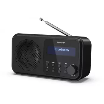 Sharp DR-P420(BK) Tokyo φορητό ψηφιακό ραδιόφωνο, φορητό, ψηφιακό, DAB, DAB+, FM, Auto-Scan, Auto-Tuning, 2 W, AAC