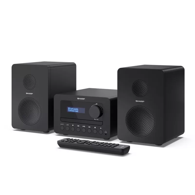 Sharp TOKYO DAB+ HI-FI Micro System μικροσύστημα ήχου σπιτιού 40 W μαύρο