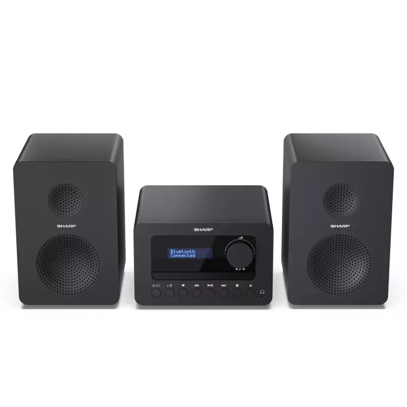Sharp TOKYO DAB+ HI-FI Micro System μικροσύστημα ήχου σπιτιού 40 W μαύρο