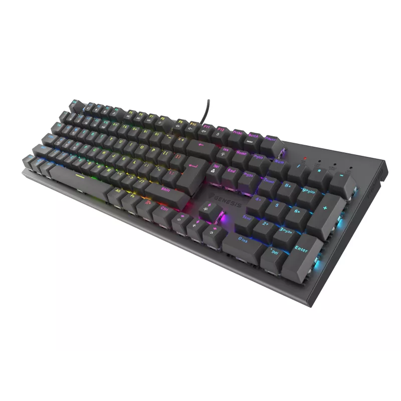 GENESIS Thor 303 πληκτρολόγιο gaming USB QWERTY US International μαύρο