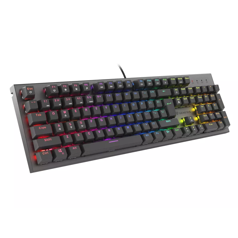 GENESIS Thor 303 πληκτρολόγιο gaming USB QWERTY US International μαύρο