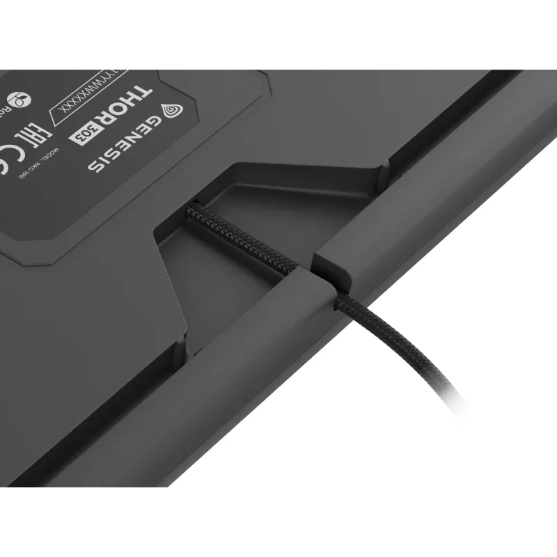 GENESIS Thor 303 πληκτρολόγιο gaming USB QWERTY US International μαύρο