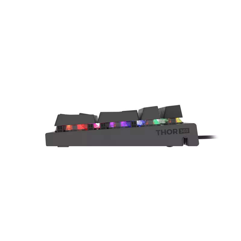 GENESIS Thor 303 πληκτρολόγιο gaming USB QWERTY US International μαύρο