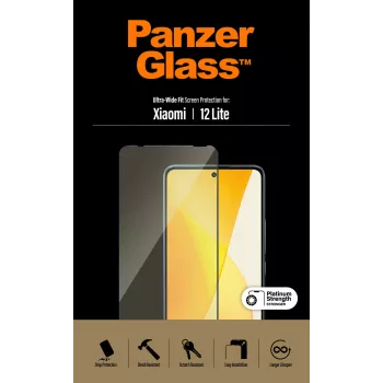 Προστασία οθόνης PanzerGlass Xiaomi 12 Lite Ultra-Wide Fit, ανθεκτική σε γρατσουνιές και κραδασμούς