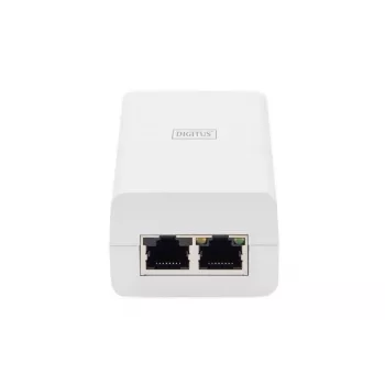 DIGITUS Gigabit Ethernet PoE+ Injector 802.3at, 30 W, μικρό κουτί, λευκό