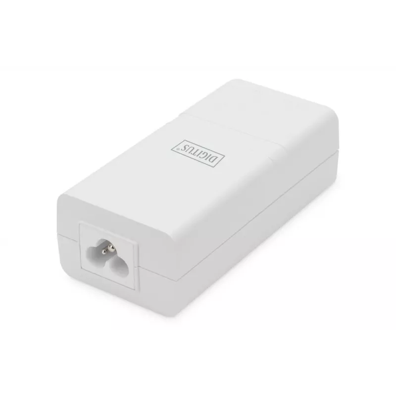DIGITUS Gigabit Ethernet PoE+ Injector 802.3at, 30 W, μικρό κουτί, λευκό