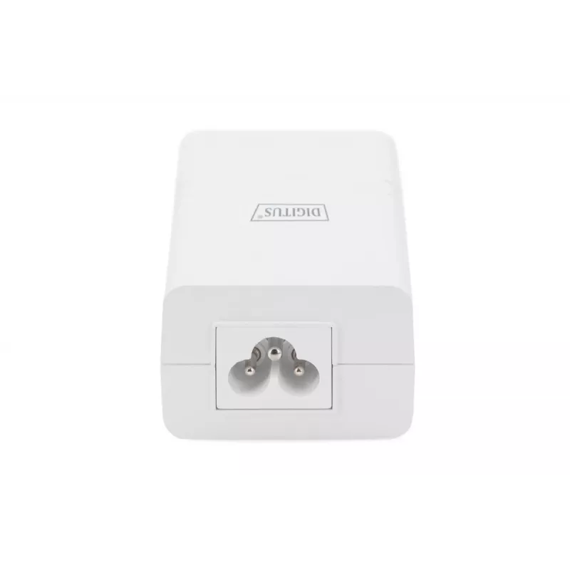 DIGITUS Gigabit Ethernet PoE+ Injector 802.3at, 30 W, μικρό κουτί, λευκό