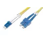 DIGITUS καλώδιο patch οπτικών ινών, LC σε SC OS2, Singlemode 09/125 µ, Duplex, μήκος 5 m