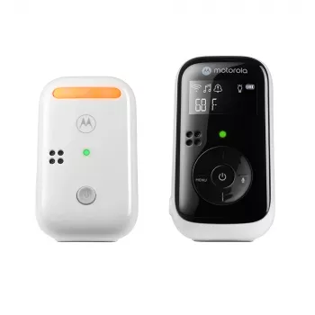 Motorola | Audio Baby Monitor | PIP11 | Οθόνη LCD με οπίσθιο φωτισμό; Οθόνη LCD με οπίσθιο φωτισμό; Νυχτερινό φως; Παρακολούθηση θερμοκρασίας δωματίου; Ρυθμιζόμενη θερμοκρασία C° και F°