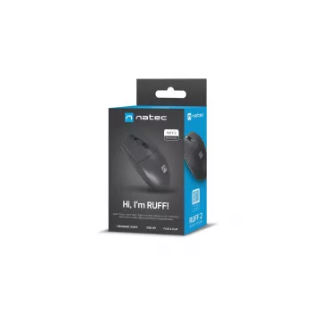 NATEC Ποντίκι USB Natec Ruff 2 1000dpi οπτικό Μαύρο