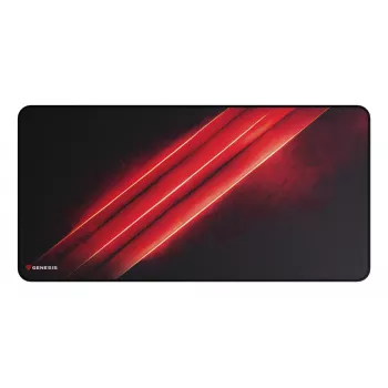 GENESIS Carbon 500 Maxi Flash G2 Gaming-Mauspad Μαύρο, Κόκκινο