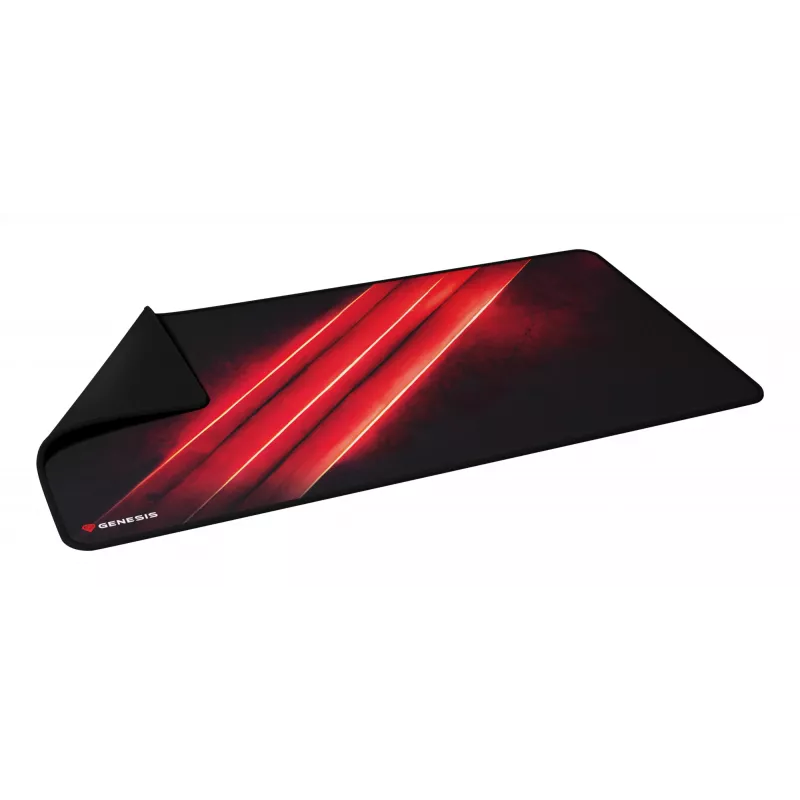 GENESIS Carbon 500 Maxi Flash G2 Gaming-Mauspad Μαύρο, Κόκκινο