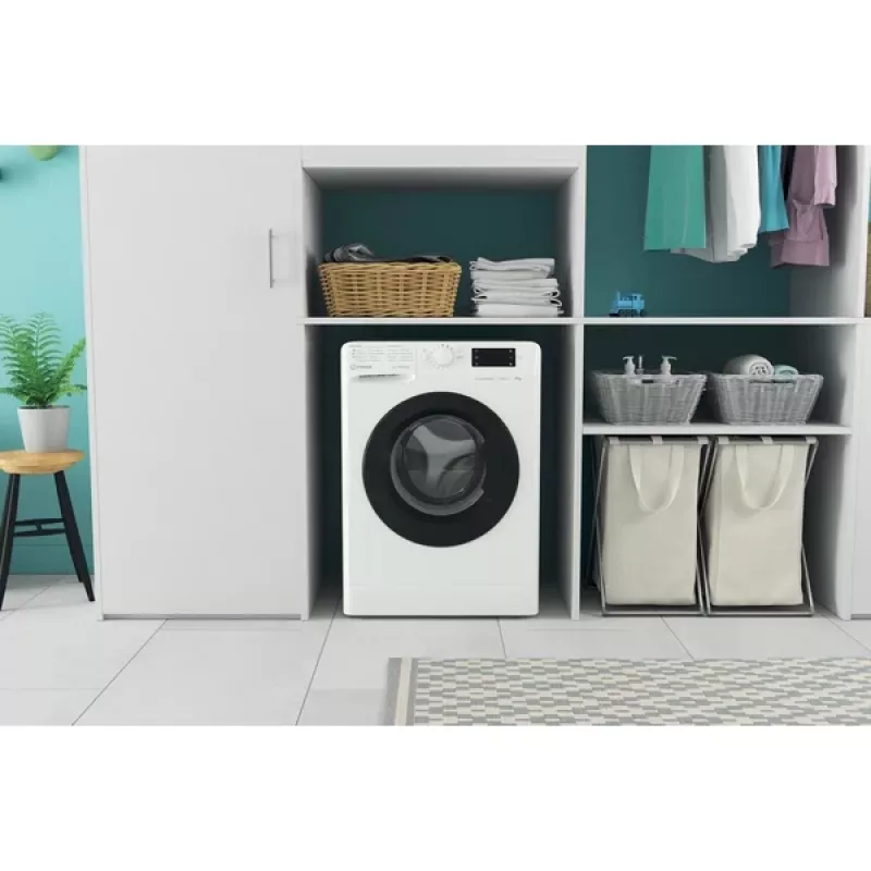 Indesit MTWSE 61294 WK EE Πλυντήριο ρούχων Frontlader 6 kg 1151 U/min Λευκό
