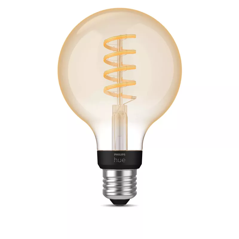Έξυπνη λάμπα Philips G93 Globe E27 — LED 7 W, Bluetooth & Zigbee, 95×150 mm