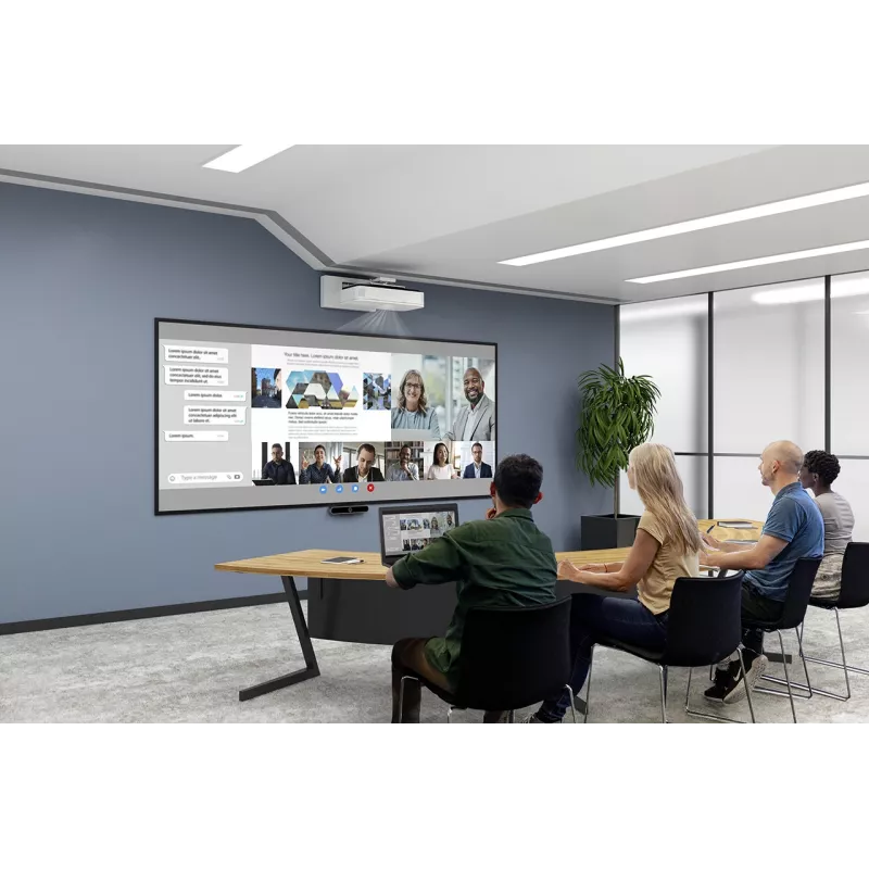 Epson EB-810E Προβολέας υπερ-κοντινής απόστασης 5000 ANSI-Lumen 3LCD 1080p (1920x1080) Λευκό