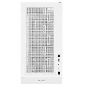DeepCool CH560 Digital WH θήκη υπολογιστή Mid-Tower, E-ATX/ATX, ψημένο γυαλί, 3 ανεμιστήρες ARGB 140 mm, ψηφιακή οθόνη κατάστασης, USB-C, λευκή