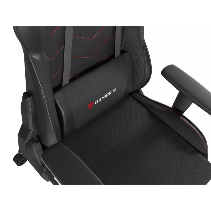 GENESIS Nitro 550 G2 Universal Gaming Chair Επενδεδυμένο κάθισμα Μαύρο