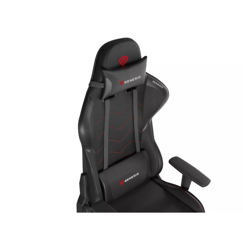 GENESIS Nitro 550 G2 Universal Gaming Chair Επενδεδυμένο κάθισμα Μαύρο