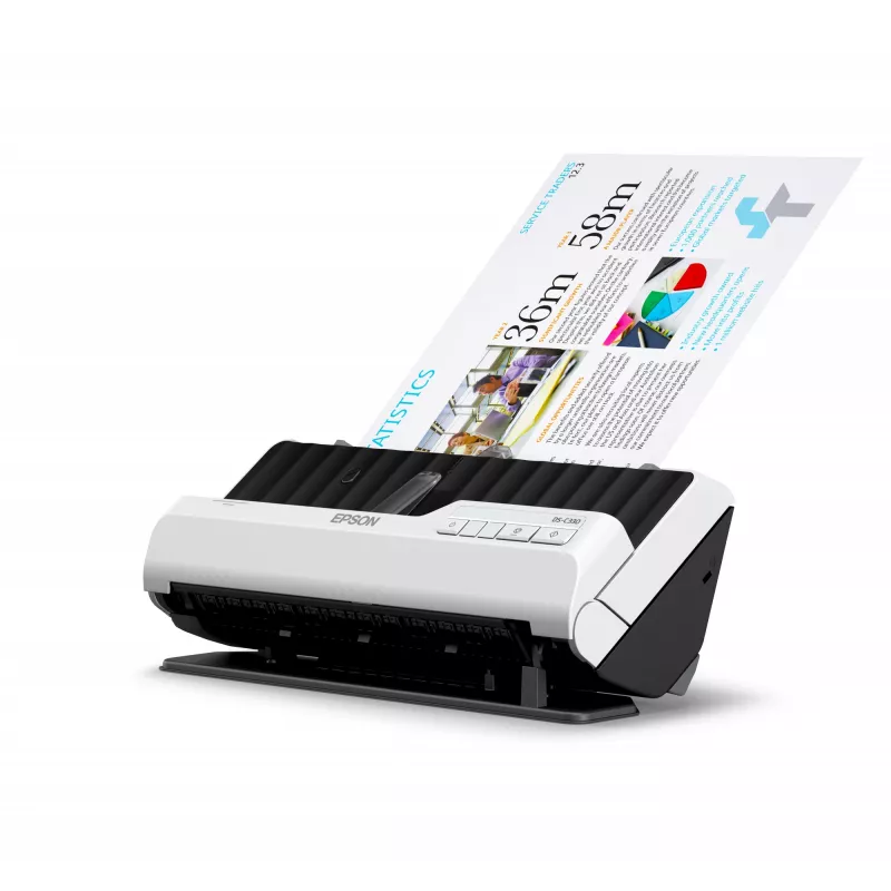 Epson DS-C330 ADF + Σαρωτής με τροφοδότη 600 x 600 DPI A4 Μαύρο, Λευκό