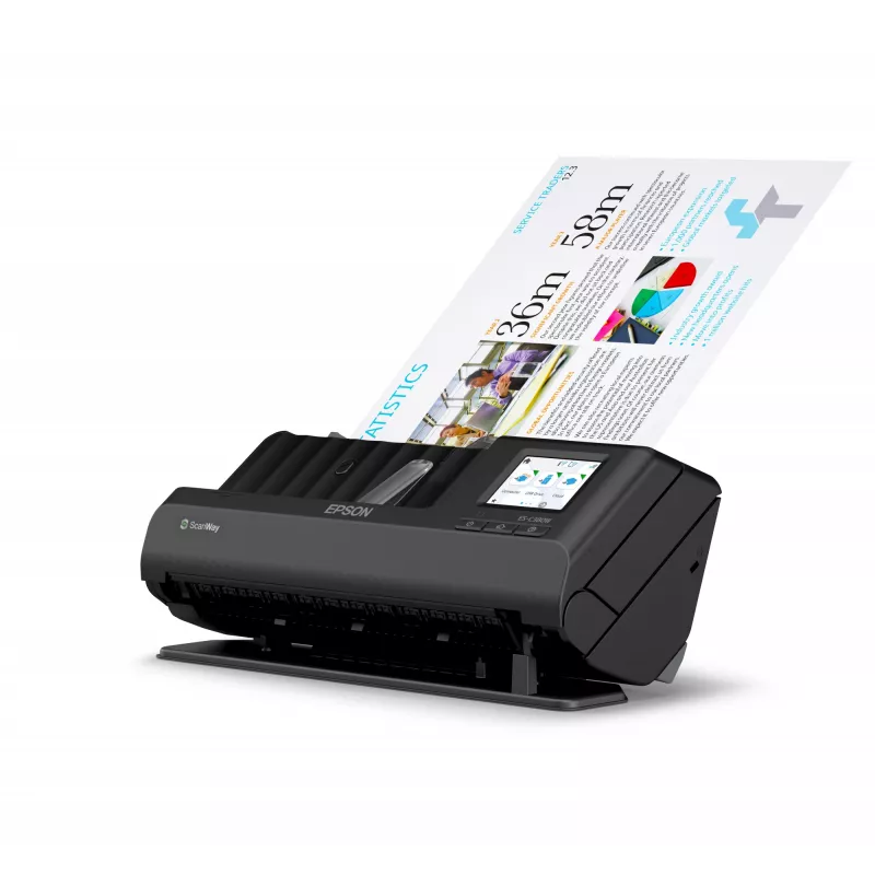 Epson ES-C380W ADF + σαρωτής εισόδου 600 x 600 DPI A4 μαύρο