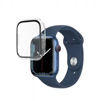 FIXED προστατευτική μεμβράνη για Apple Watch 45mm Series 8 – πολυανθρακικό διαφανές πλήρης κάλυψη οθόνης