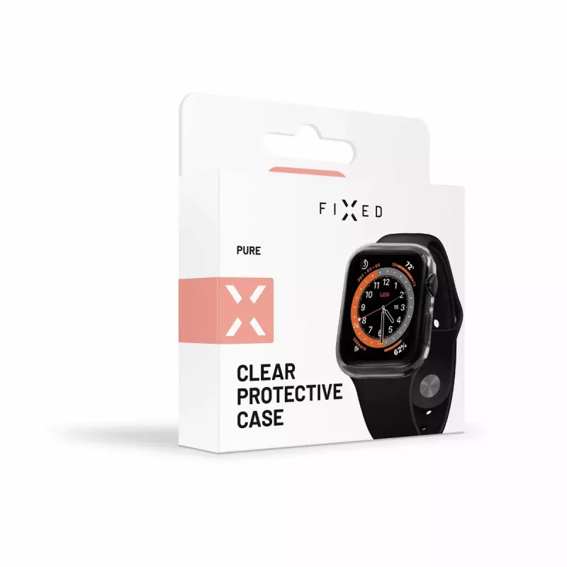 FIXED προστατευτική μεμβράνη για Apple Watch 45mm Series 8 – πολυανθρακικό διαφανές πλήρης κάλυψη οθόνης