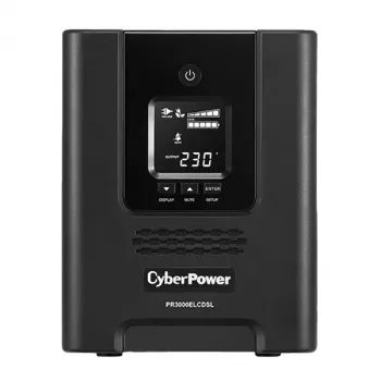 CyberPower PR3000ELCDSL USV αδιάλειπτη παροχή ισχύος Line-Interactive 3 kVA 2700 W 9 υποδοχές AC