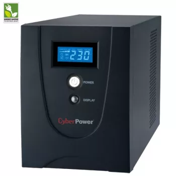 CyberPower Value2200EILCD UPS line-interactive, 2200 VA (2,2 kVA), 1320 W, 6x IEC C13, AVR, LCD, USB, τύπου tower, 230 V