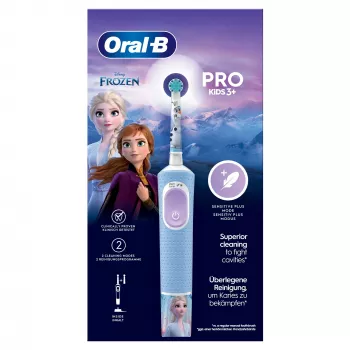 Oral-B Pro Kids Παιδική περιστροφική οδοντόβουρτσα ανοιχτό μπλε