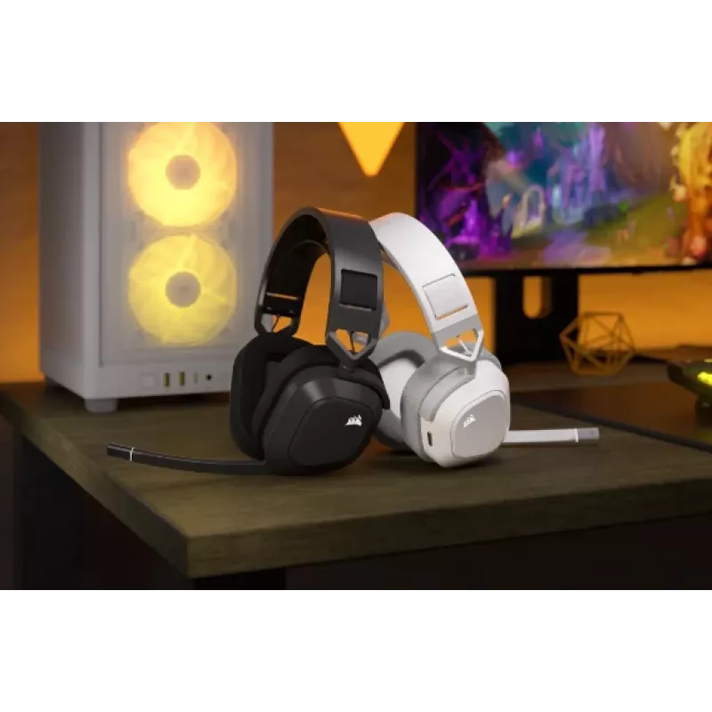 CORSAIR Gaming Headset HS80 MAX – ασύρματο – Λευκό