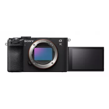 Sony Alpha 7C II ILCE7CM2B συμπαγής full-frame φωτογραφική μηχανή (μόνο το σώμα), 33 MP CMOS, οθόνη TFT 3 ιντσών (7,62 cm), μαύρη