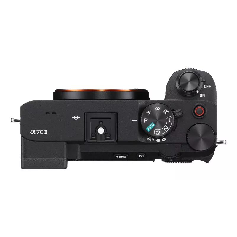 Sony Alpha 7C II ILCE7CM2B συμπαγής full-frame φωτογραφική μηχανή (μόνο το σώμα), 33 MP CMOS, οθόνη TFT 3 ιντσών (7,62 cm), μαύρη