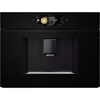 Bosch Serie 8 CTL7181B0 εντοιχιζόμενη πλήρως αυτόματη μηχανή espresso, 19 bar, 1500 W, δοχείο νερού 2,4 l, δοχείο κόκκων 500 g, ενσωματωμένο δοχείο γάλακτος, Home Connect, μαύρη