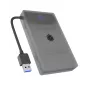 ICY BOX IB-AC603b-U3 Θήκη HDD/SSD ανθρακί, μαύρο 2,5 ίντσες