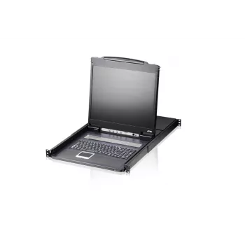 ATEN CL1308N-ATA-AU Κονσόλα rack 48,3 cm (19 ίντσες) Μαύρο 1U
