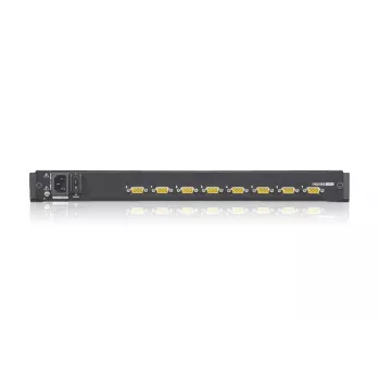ATEN CL1308N-ATA-AU Κονσόλα rack 48,3 cm (19 ίντσες) Μαύρο 1U