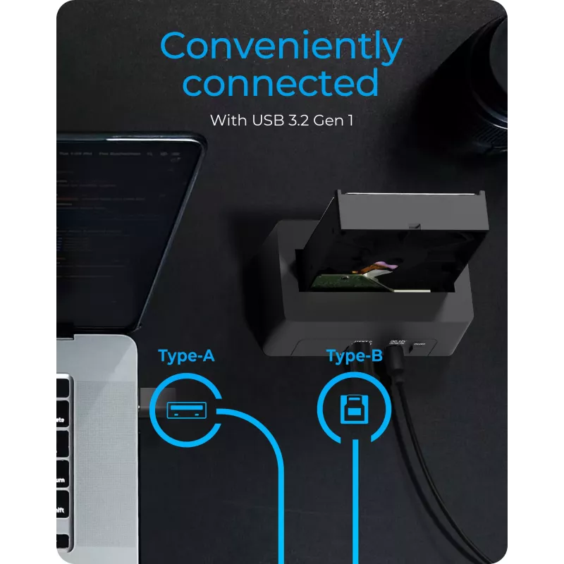 ICY BOX IB-1121-U3 USB 3.2 Gen 1 (3.1 Gen 1) Type-A Μαύρο