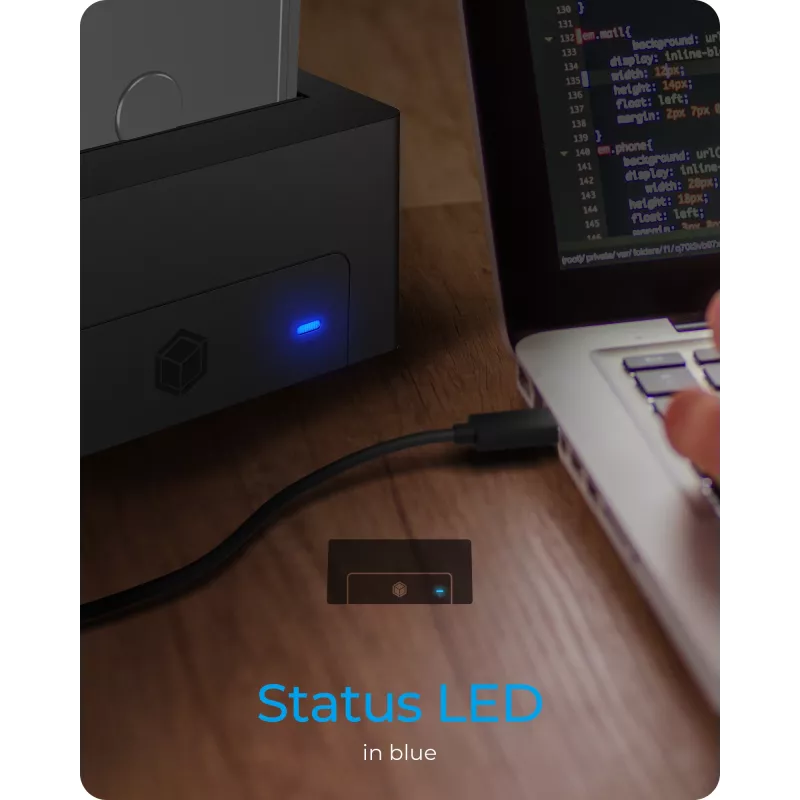 ICY BOX IB-1121-U3 USB 3.2 Gen 1 (3.1 Gen 1) Type-A Μαύρο