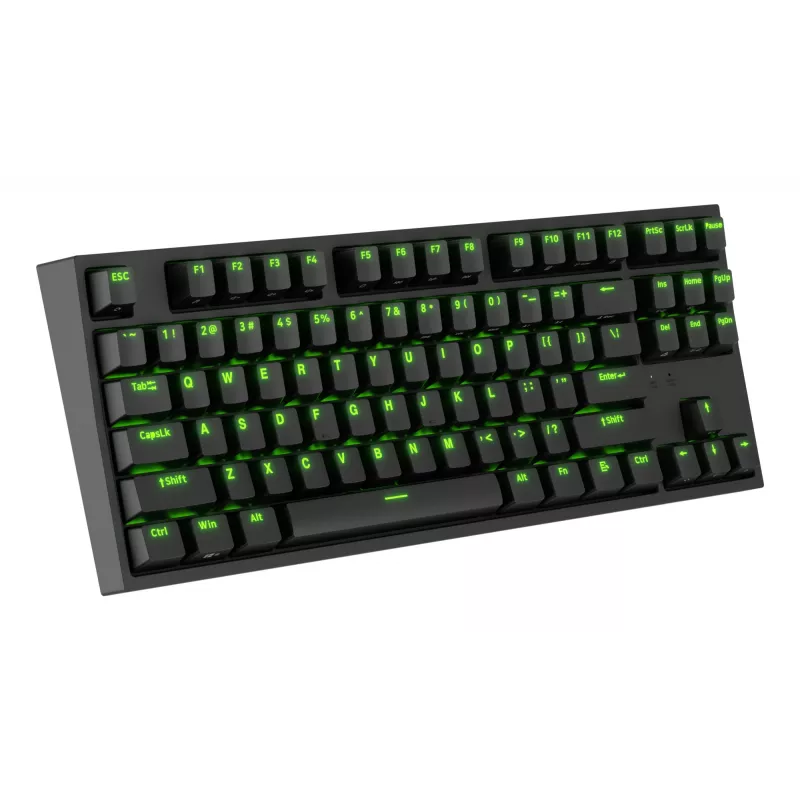 GENESIS Thor 404 TKL Πληκτρολόγιο Gaming USB QWERTY US-Αγγλικά Μαύρο