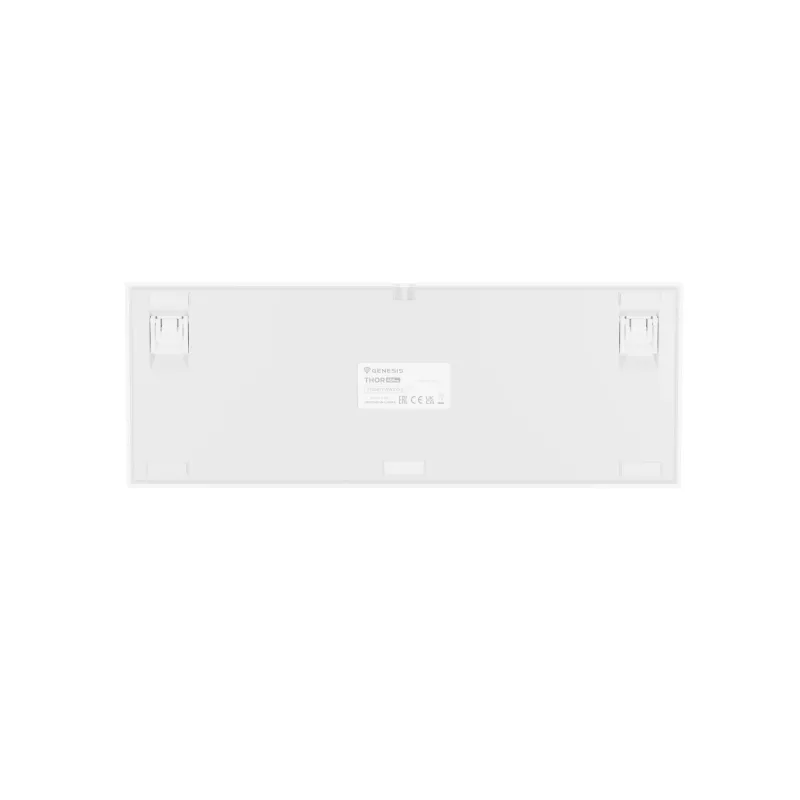GENESIS Thor 404 TKL Πληκτρολόγιο Gaming USB QWERTY US International Λευκό