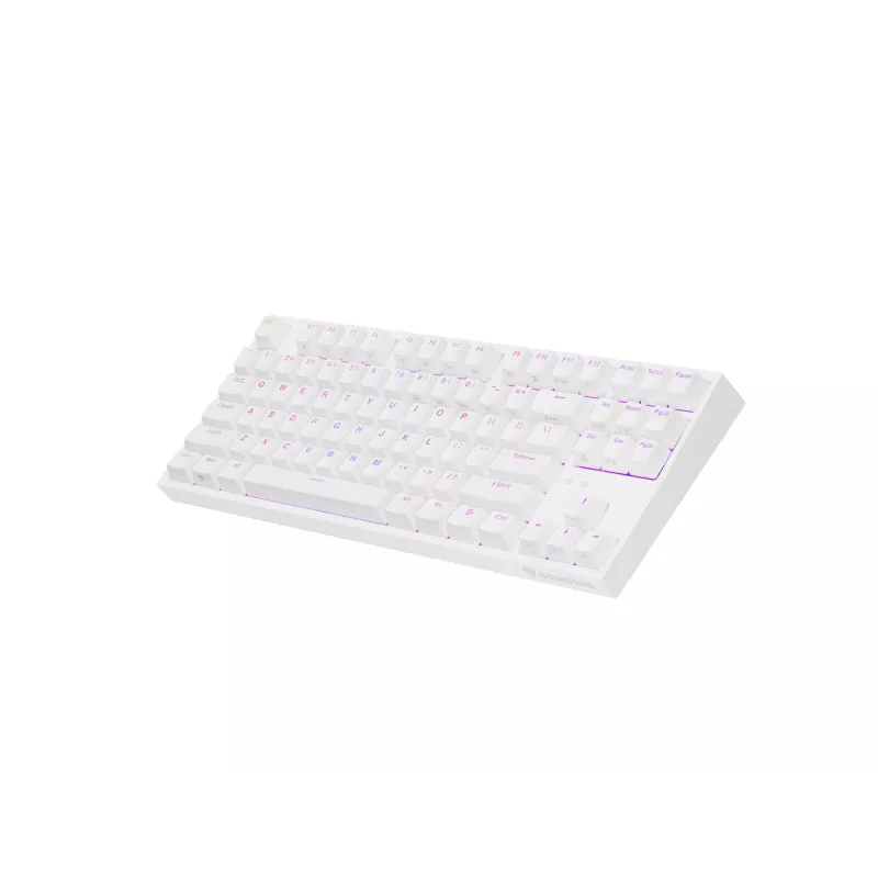 GENESIS Thor 404 TKL Πληκτρολόγιο Gaming USB QWERTY US International Λευκό