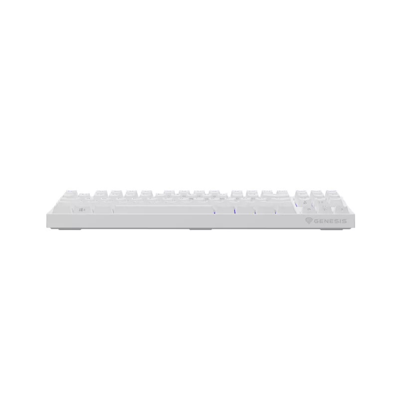 GENESIS Thor 404 TKL Πληκτρολόγιο Gaming USB QWERTY US International Λευκό