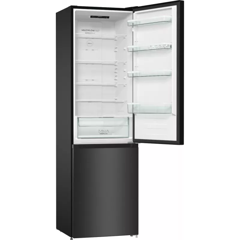 Gorenje NRK6202EBXL4 Ψυγειοκαταψύκτης Ελεύθερης Τοποθέτησης 331 L Μαύρο