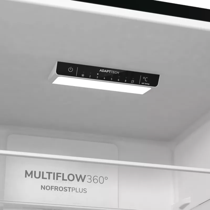 Gorenje NRK6202EBXL4 Ψυγειοκαταψύκτης Ελεύθερης Τοποθέτησης 331 L Μαύρο