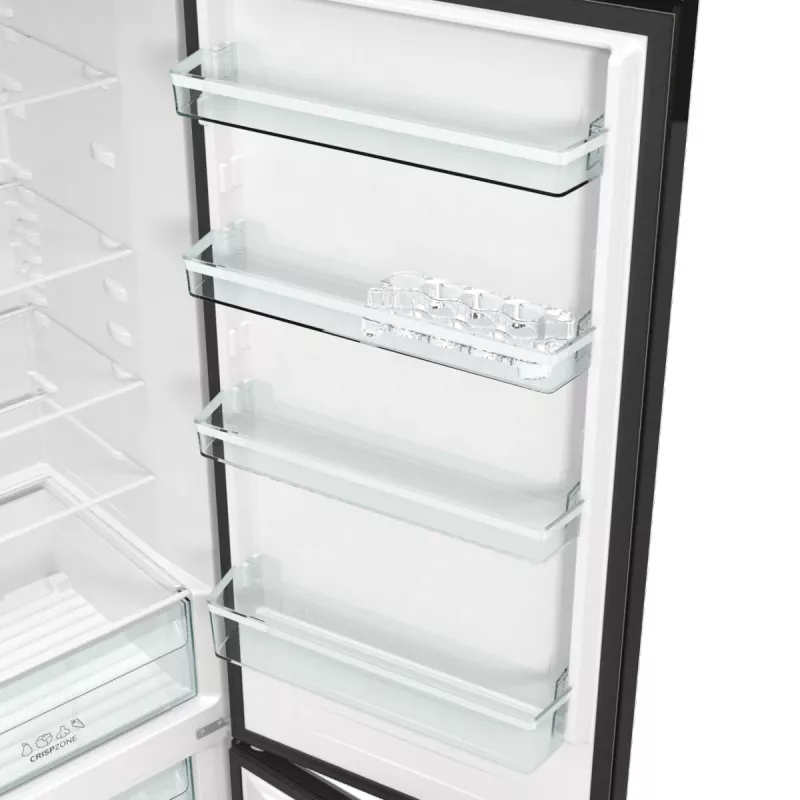 Gorenje NRK6202EBXL4 Ψυγειοκαταψύκτης Ελεύθερης Τοποθέτησης 331 L Μαύρο